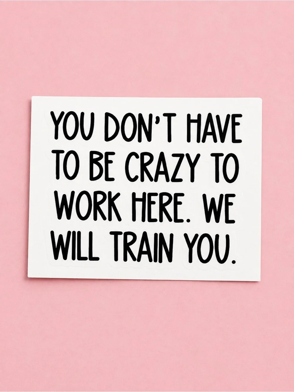 Emotional Support Coworker Enamel Pin and Workplace Decal